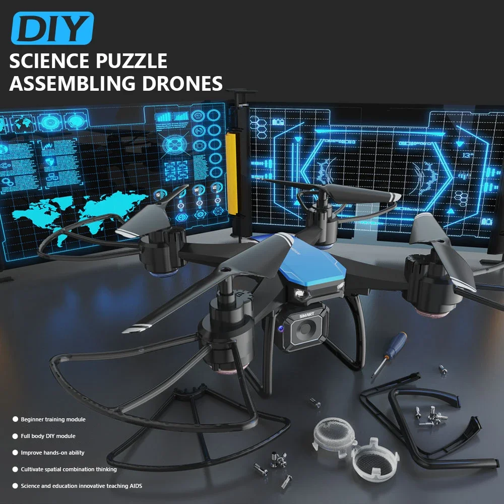 JJRC H108 DIY обучающая сборка – обзор и цена Drone Racing Camera